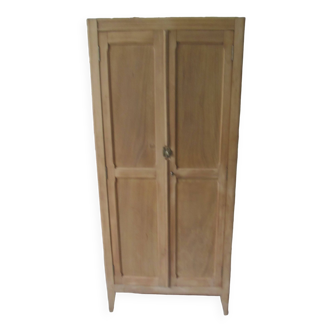 Vintage Parisian wardrobe has been completely sanded and waxed.