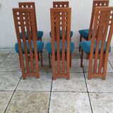 6 vintage designer chairs from the year 2000.