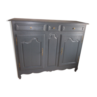 Old country buffet painted in anthracite grey