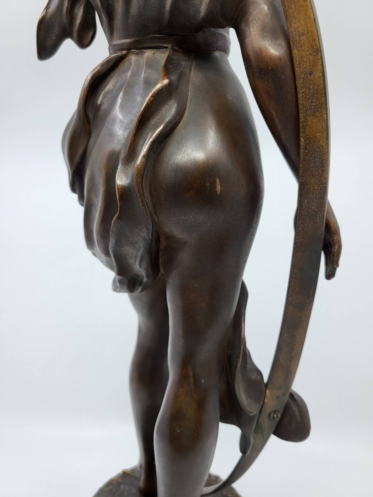 Bronze sculpture "The Shepherd's Star" by Henri Louis Levasseur 1880