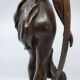 Bronze sculpture "The Shepherd's Star" by Henri Louis Levasseur 1880