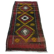 Tapis kilim turc vintage 96 x 50 cm