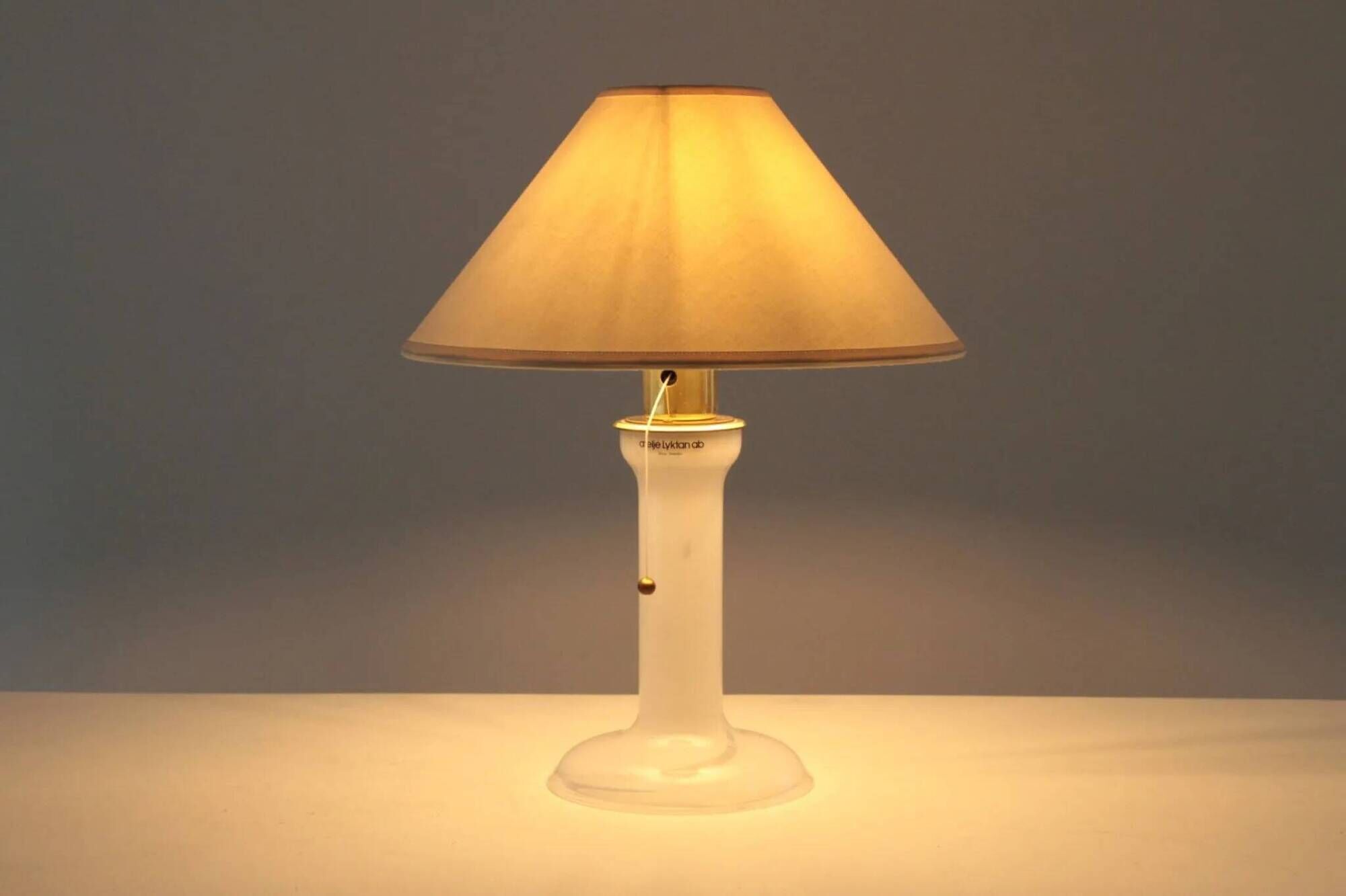 Lampe de table Crystal Studio par Hannelore Dreutler / Studio Åhus pour Ateljé Lyktan, Suède, 1989