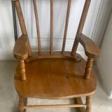 Rocking-chair child in beech