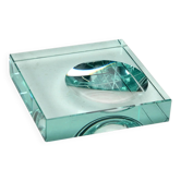 Vintage Murano glass ashtray, Italian design from the 1960s.