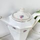 Service à thé vintage en porcelaine fleurie DIGOIN SARREGUEMINES