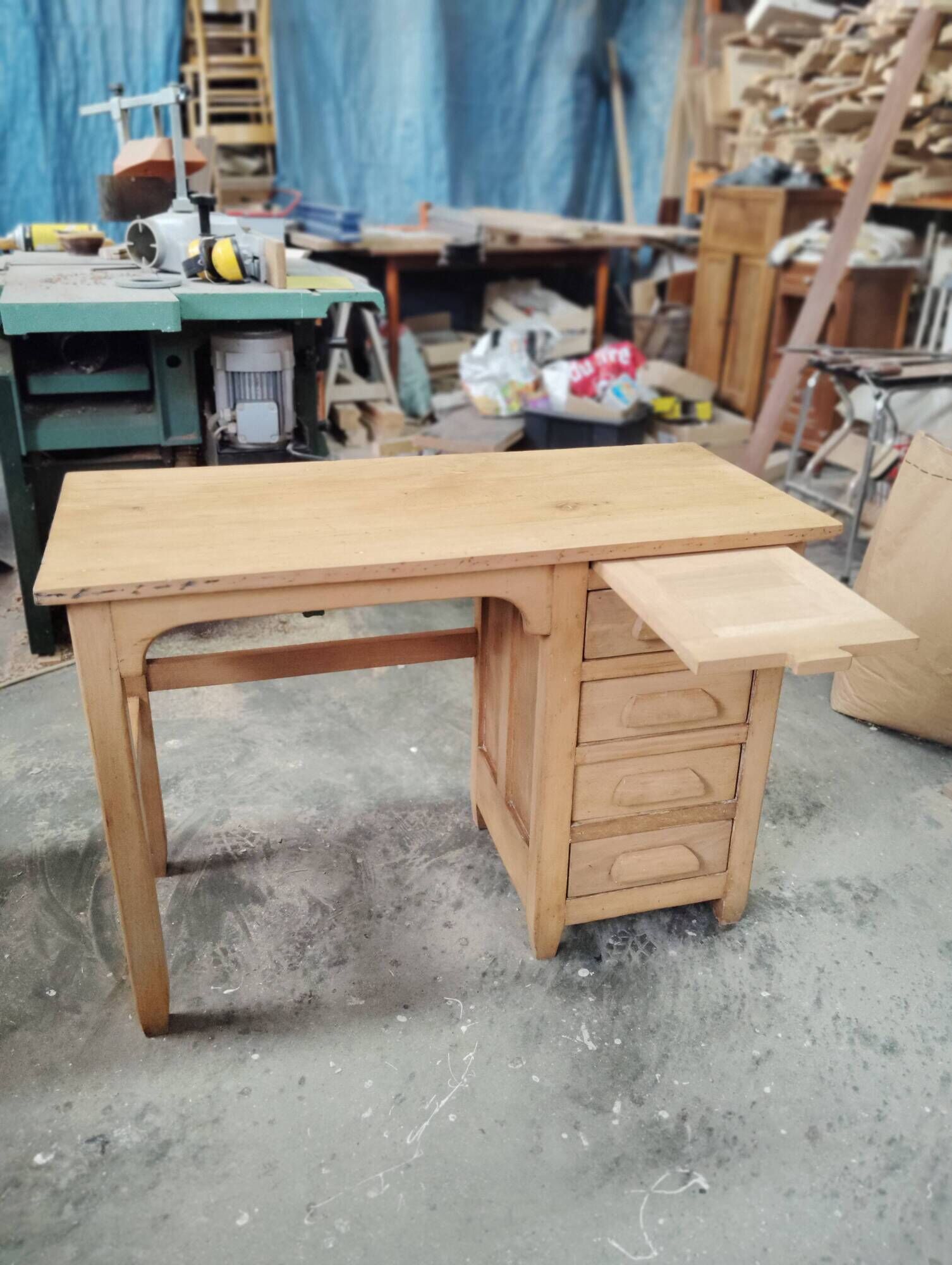 Restored vintage desk