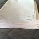 Lot de 6 serviettes de table avec fleur brodée
