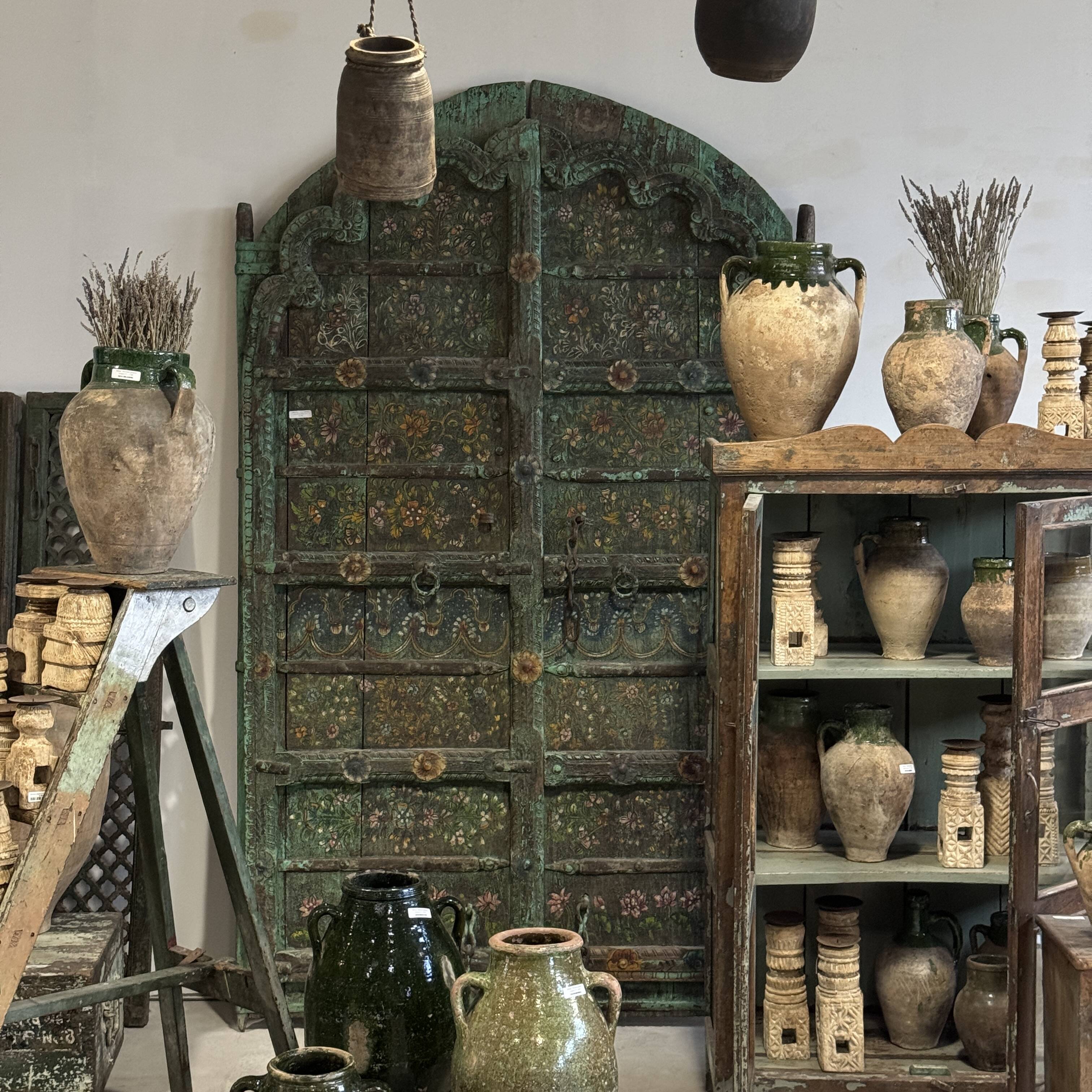 Mhurdiya - Antique Indian Painted Door No.3