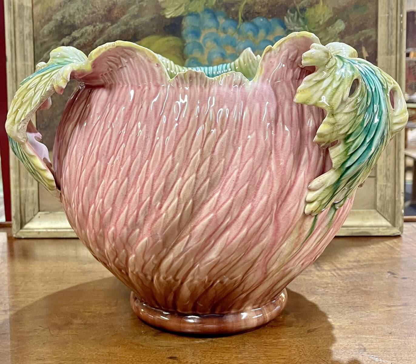 Early 20th century earthenware cachepot