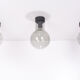 Raak globe outdoor ceiling or wall lamps 1970s