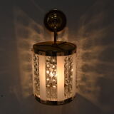 Mid-century Wall Lamp by  Jablonecke Sklarny Novy Bydzov, 1970’s.