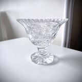 Cut crystal fruit bowl