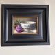 Beautiful still life with plum and bowl.