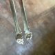 silver-plated sugar tongs Christofle lion claws