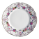 Set of 6 Limoges porcelain dessert plates with garlands and