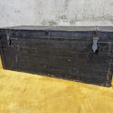 Antique travel trunk