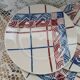 3 old Badonviller dinner plates