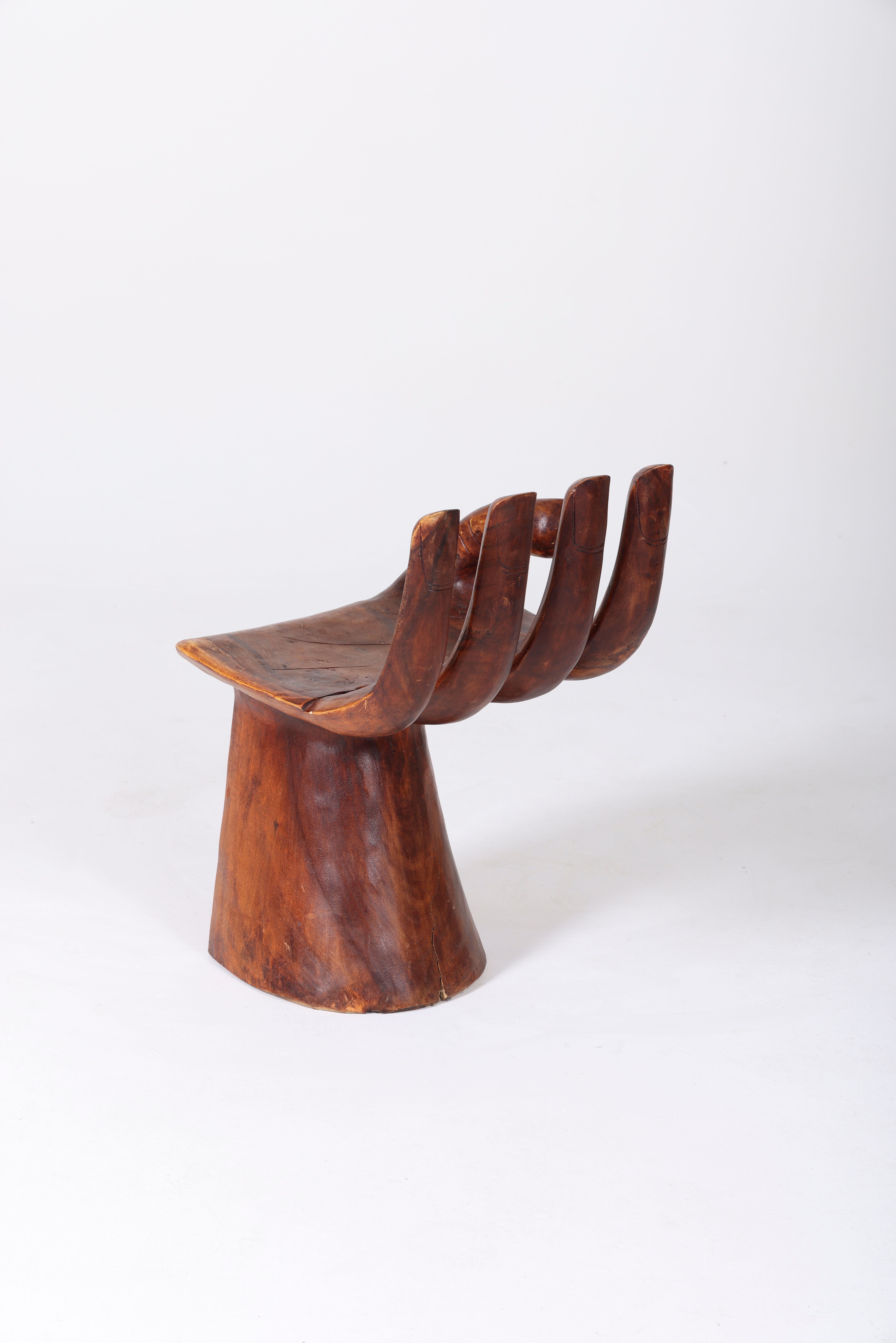 Solid wood hand chair
