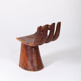 Solid wood hand chair