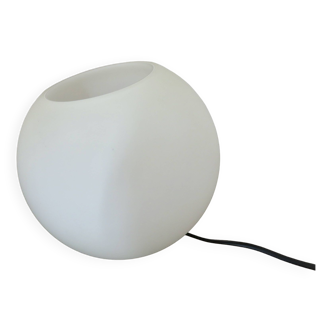 White opaline lamp 1980