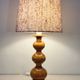 Kaiser Leuchten Bubble ceramic table lamp, Germany 1960