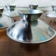 6 ice cream cups and a Guy Degrenne tray