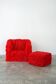 Fauteuil et pouf Senzafine par Gaetano Pesce