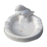 Ashtray dizz beige bird decoration
