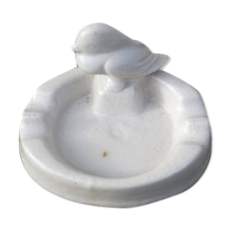 Ashtray dizz beige bird decoration