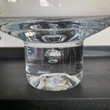 Vintage cup in blown glass made in italy