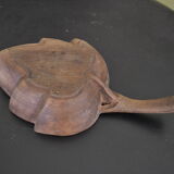 Empty wooden sheet pocket