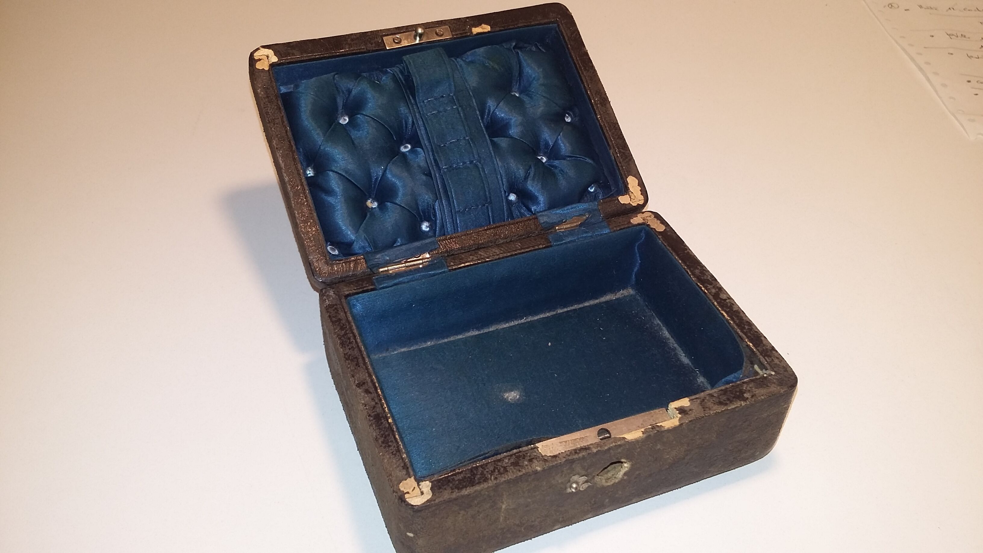 Boîte à bijoux en cuir de Rowling ZG245C 