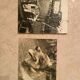Duo of Vintage Photographs (1970s/1980s) on Panels – Fishing Boat