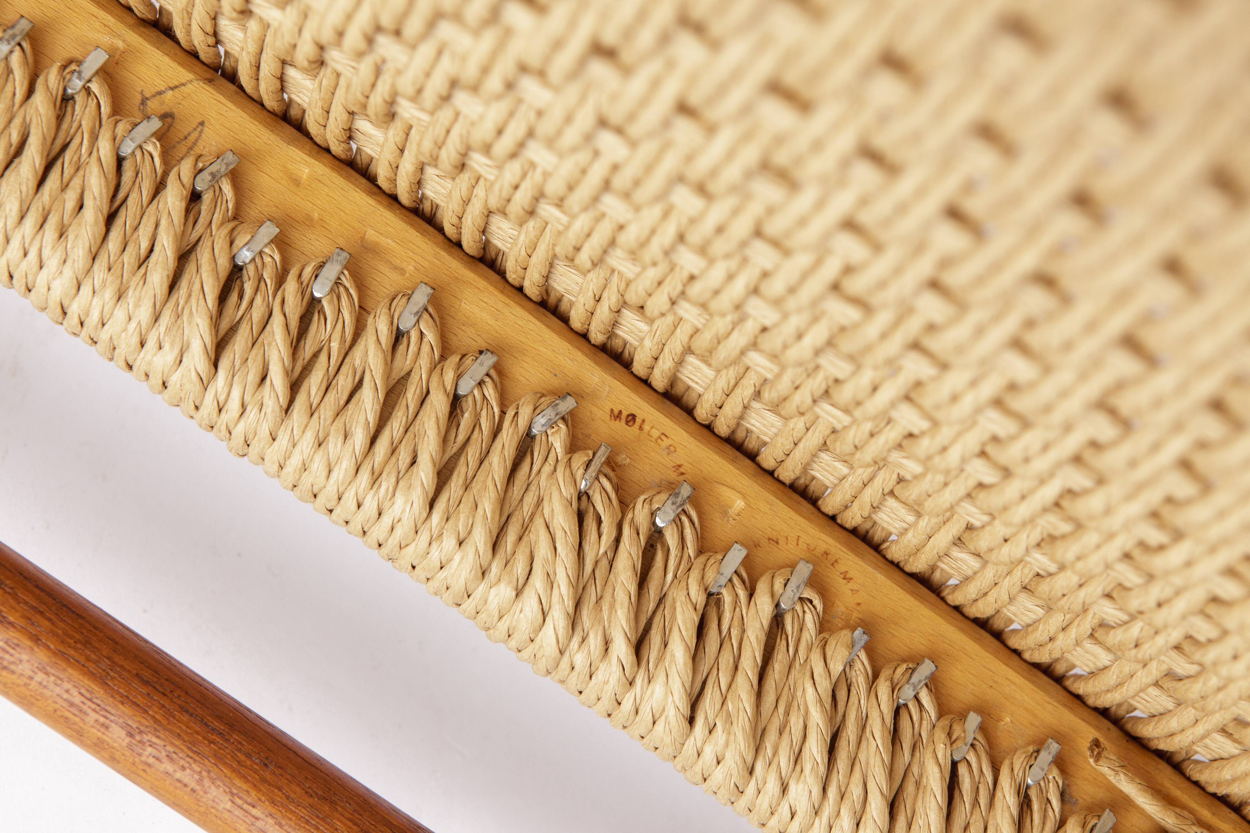 1 of 2 Armchair No. 56 by Niels Otto Møller (1954) – Teak Frame