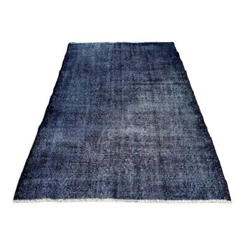 Tapis turc vintage vieilli 212 x 118 cm