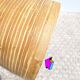 Tabouret champignon en bambou 1980