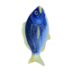 Porcelain fish dish