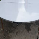 Vintage suitcase camping table