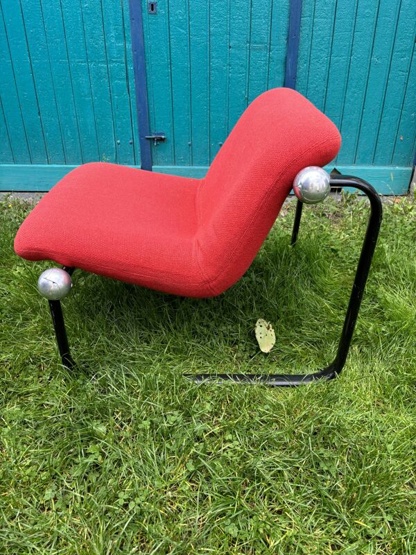 Fauteuil Marc Held pour Airborne rouge