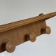 Vintage wall coat rack