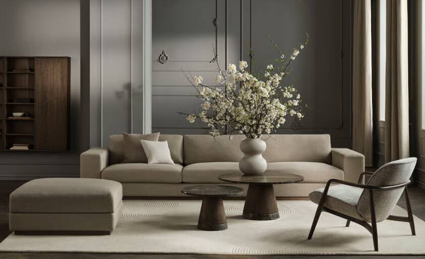 Sepia 3-seater sofa Bolia