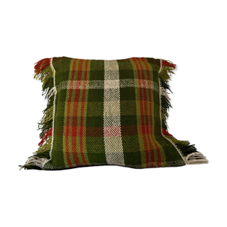 BHV - green square cushion