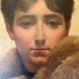 Portrait d'une femme française du XIXe siècle