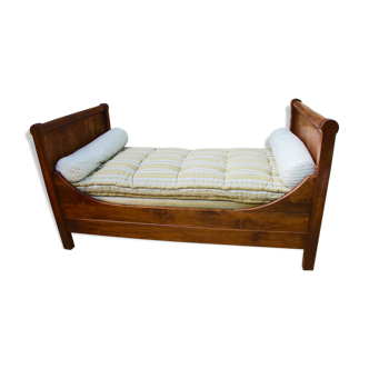 Lit ancien bateau à rouleaux