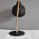 Black and gold casserole desk lamp