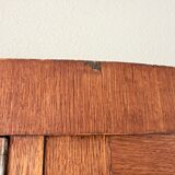 Elegant Art Deco-style hanging display cabinet