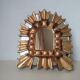 Miroir en pare-close - 15x14cm