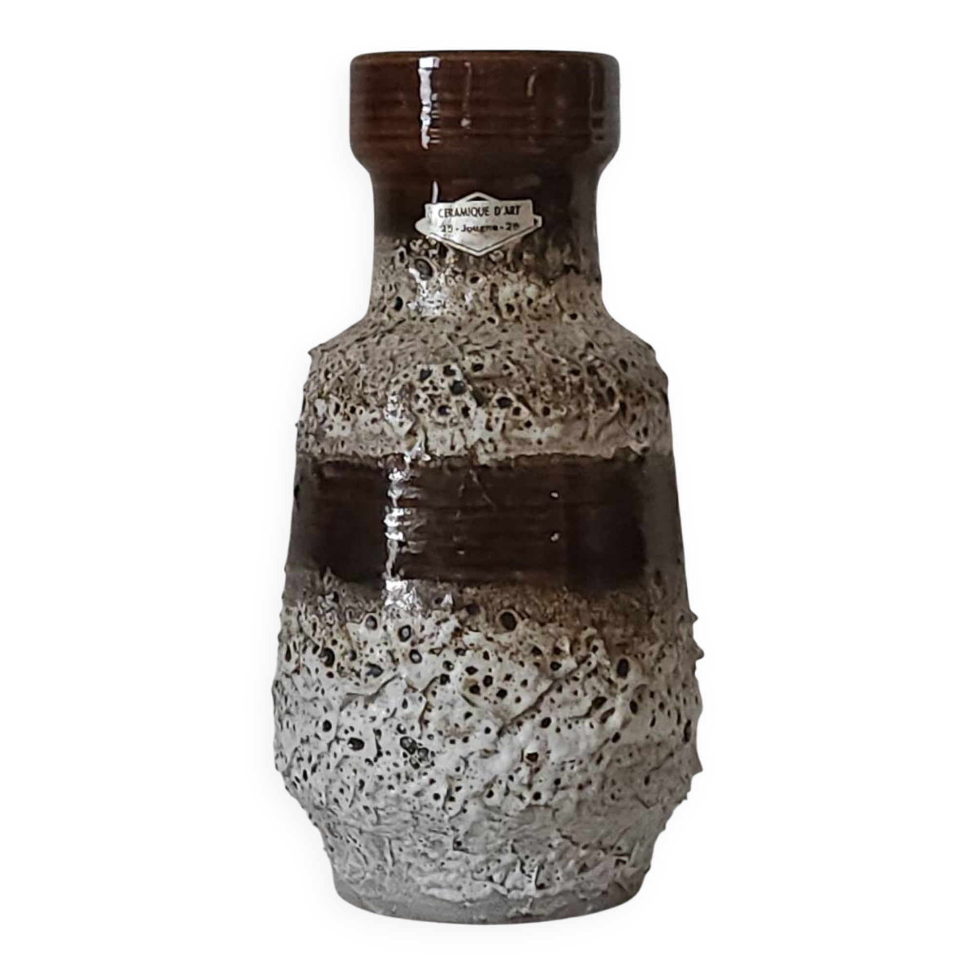 Vintage ceramic art vase