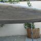 Carrara marble and chrome dining table, vintage Italy, 70s style